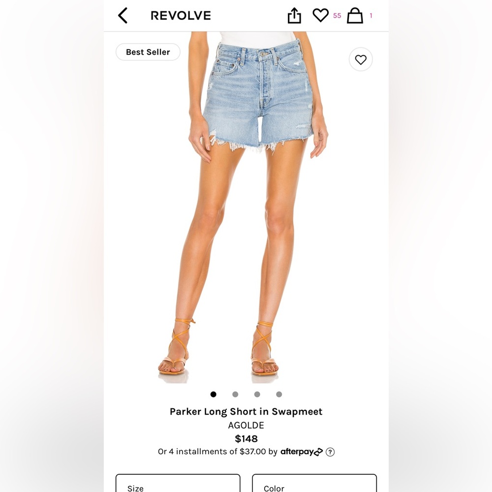 AGOLDE Parker Long Short